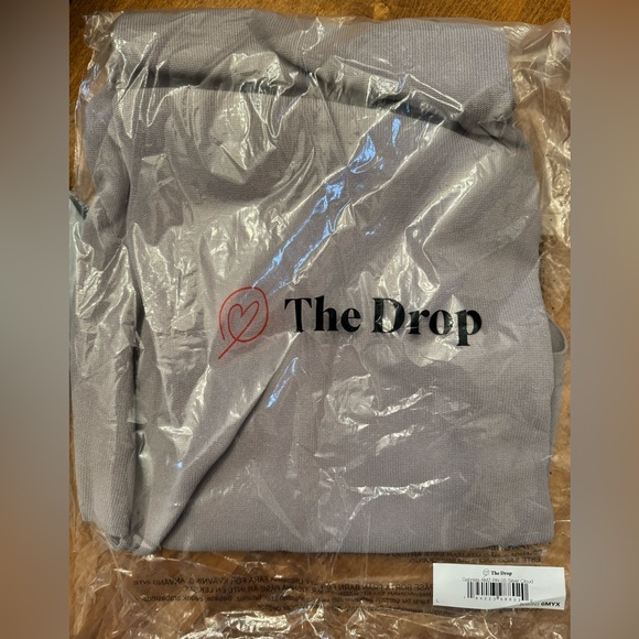 The Drop Women's Gabriela High Neck Cut-in A-line Side-Slit Maxi Sweater Dress - Picture 4 of 7